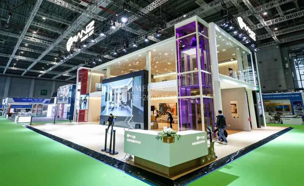 电梯展展台设计搭建案例 电梯展展台设计搭建案例