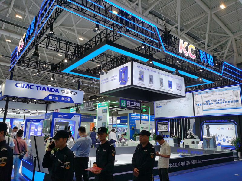 CEF展台搭建照片