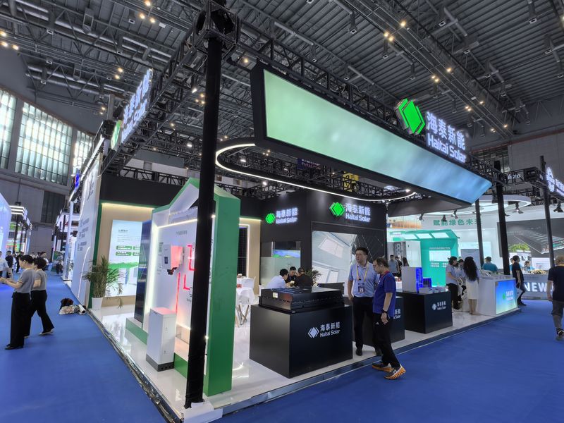 EESA上海储能展案例照片-海泰新能 EESA上海储能展案例照片-海泰新能