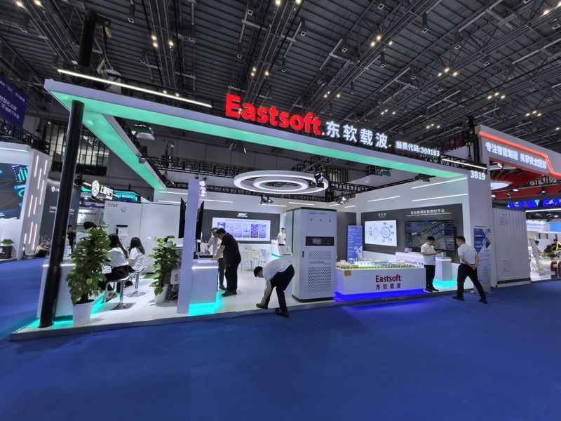 EESA上海储能展案例照片-东软载波 EESA上海储能展案例照片-东软载波