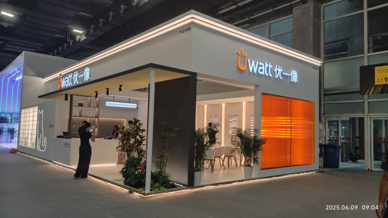 2025年照明展搭建案例现场-优一像 2025年照明展搭建案例现场-优一像