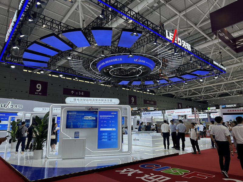 展台搭建案例-先导现场 展台搭建案例-先导现场