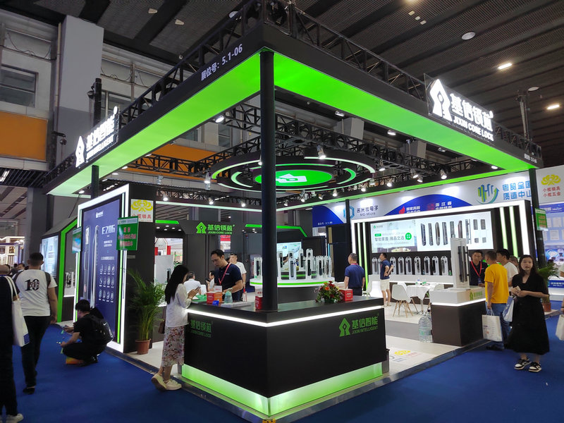 展台搭建案例，基信智能